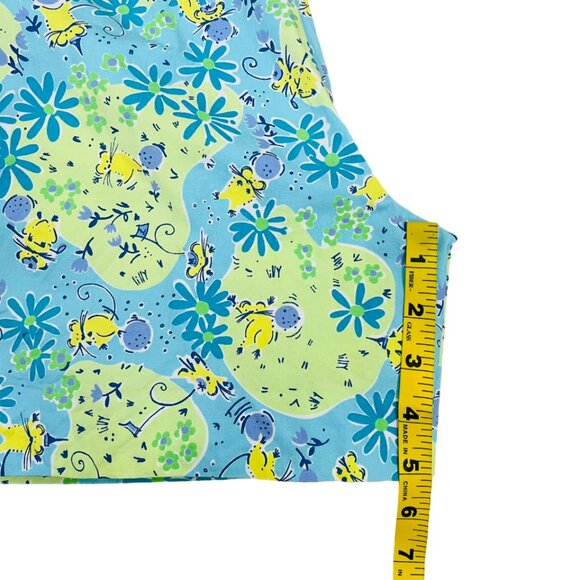 Lilly Pulitzer Vintage Shorts Mice Golfing Print Size 6 - Picture 9 of 9